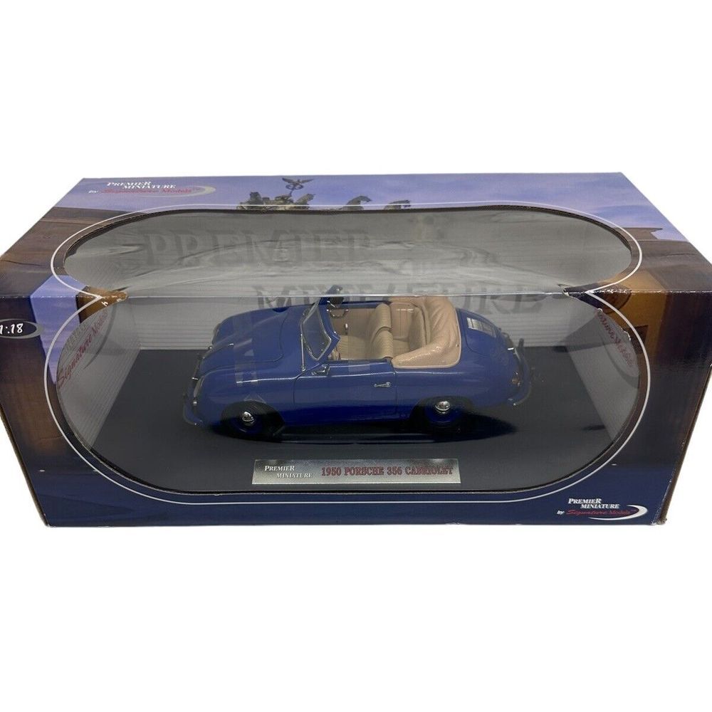 Porsche 356 Cabriolet 1950 1:18 Premier Miniature By  Signature Models #38201‎